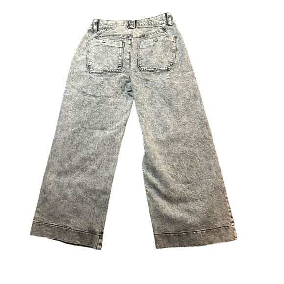 Democracy "Ab"solution® Skyrise Wide-Leg barrel jeans size 2 acid wash NWT - Picture 4 of 9